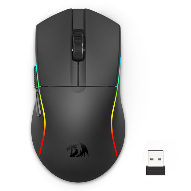 Mouse Gamer Redragon Deicide Lite RGB Preto PAW3313 10000DPI M816-LIT — foto 1