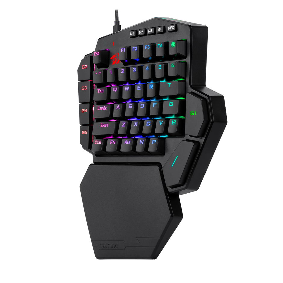 Teclado Gamer Redragon K601 Rgb Diti X Mecânico Switch Azul — foto 3