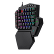 Teclado Gamer Redragon K601 Rgb Diti X Mecânico Switch Azul — foto 3