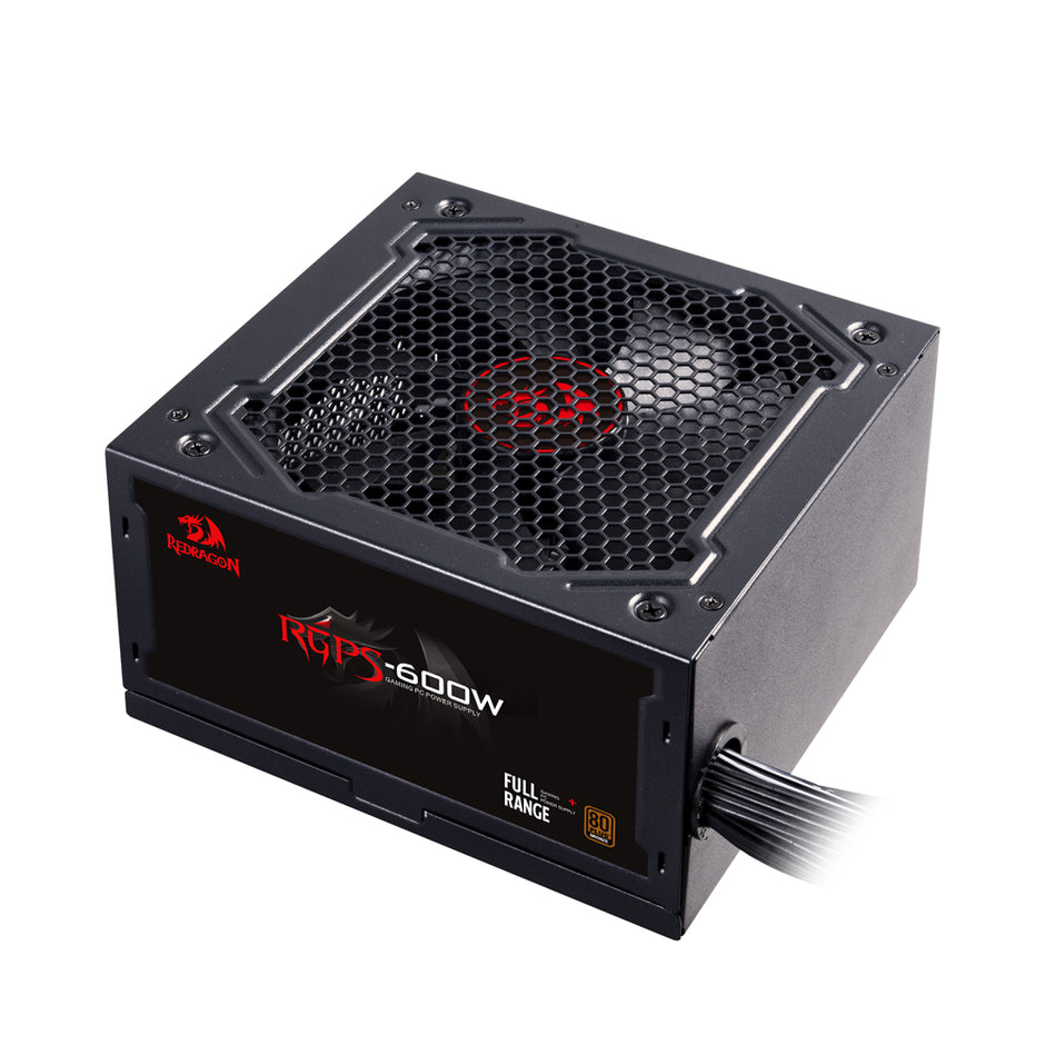 Fonte Atx Gamer Redragon 600w 80 Plus Bronze Rgps600w — foto 1
