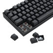 Teclado Gamer Redragon Kumara Elite Rainbow Preto USB Tipo-C Removível Switch Ma — foto 5