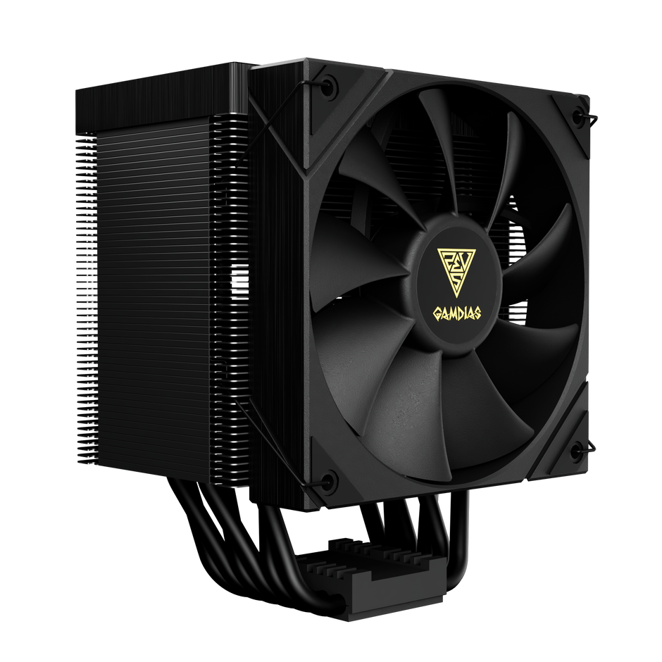 Air Cooler Gamdias Boreas M2-61L Preto com Tela 4.3” IPS LCD Customizável — foto 4