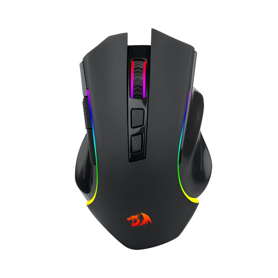 Mouse Gamer Redragon Griffin Pro RGB Preto PAW3212 4800DPI M602P-KS — foto 2