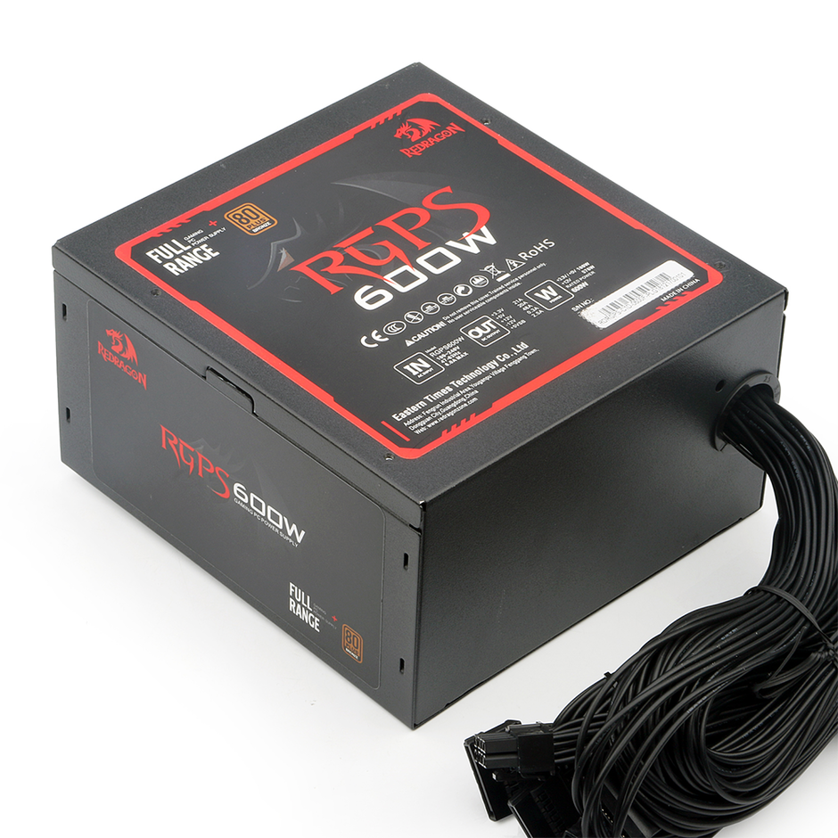 Fonte Atx Gamer Redragon 600w 80 Plus Bronze Rgps600w — foto 2