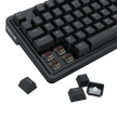 Teclado Gamer Redragon Ucal Pro RGB Preto 75% Switch Marrom com Knob de Volume — foto 3