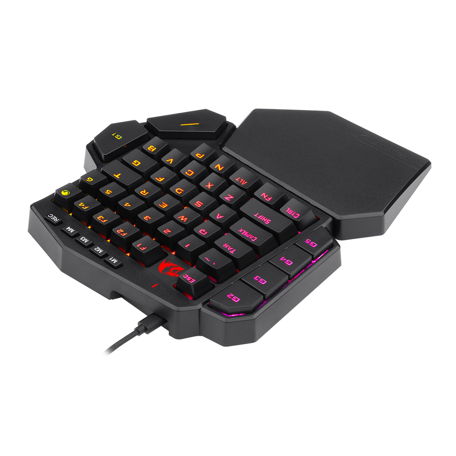 Teclado Gamer Redragon K601 Rgb Diti X Mecânico Switch Azul — foto 7
