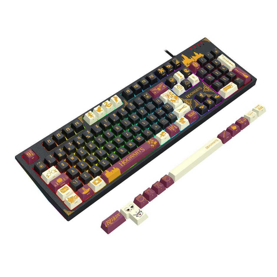 Teclado Mecânico Gamer Redragon Harry Potter Amsa Hogwart’s Special Edition RGB — foto 8