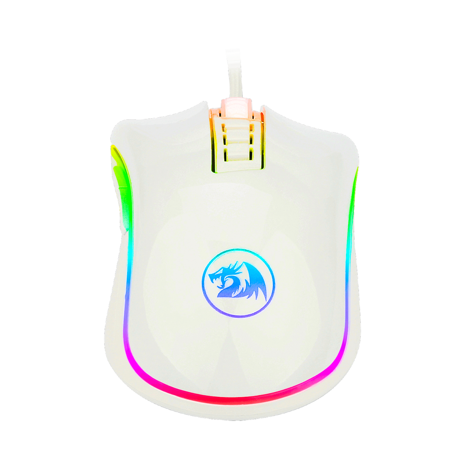 Mouse Gamer Redragon Cobra Branco Lunar White RGB M711W — foto 4