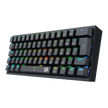 Teclado Mecânico Gamer Redragon Fizz Preto RGB Switch Red Vermelho PT-BR ABNT2 — foto 2