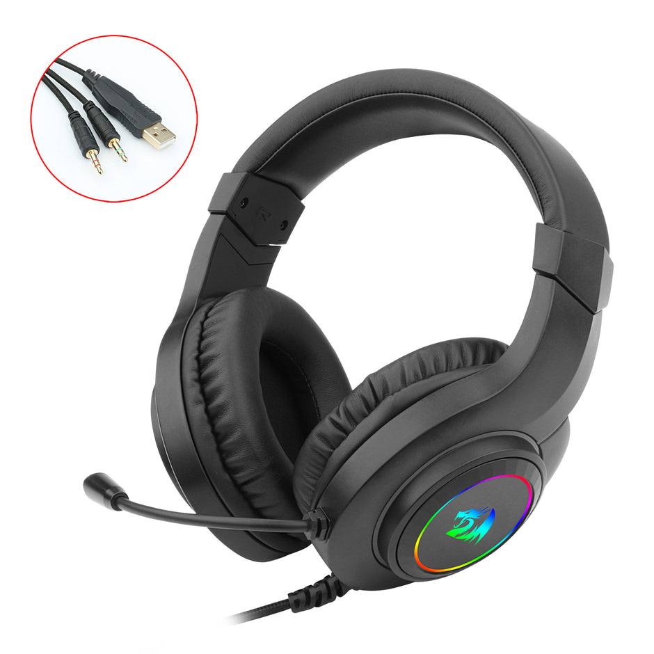 Headset Redragon Hylas RGB Preto H260 — foto 7