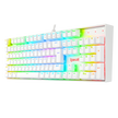 Teclado Mecânico Redragon Mitra RGB Branco Switch Red Vermelho PT-BR ABNT-2 K551 — foto 8