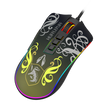 Mouse Gamer Redragon Harry Potter Cobra RGB Special Edition Hufflepuff Preto e A — foto 3