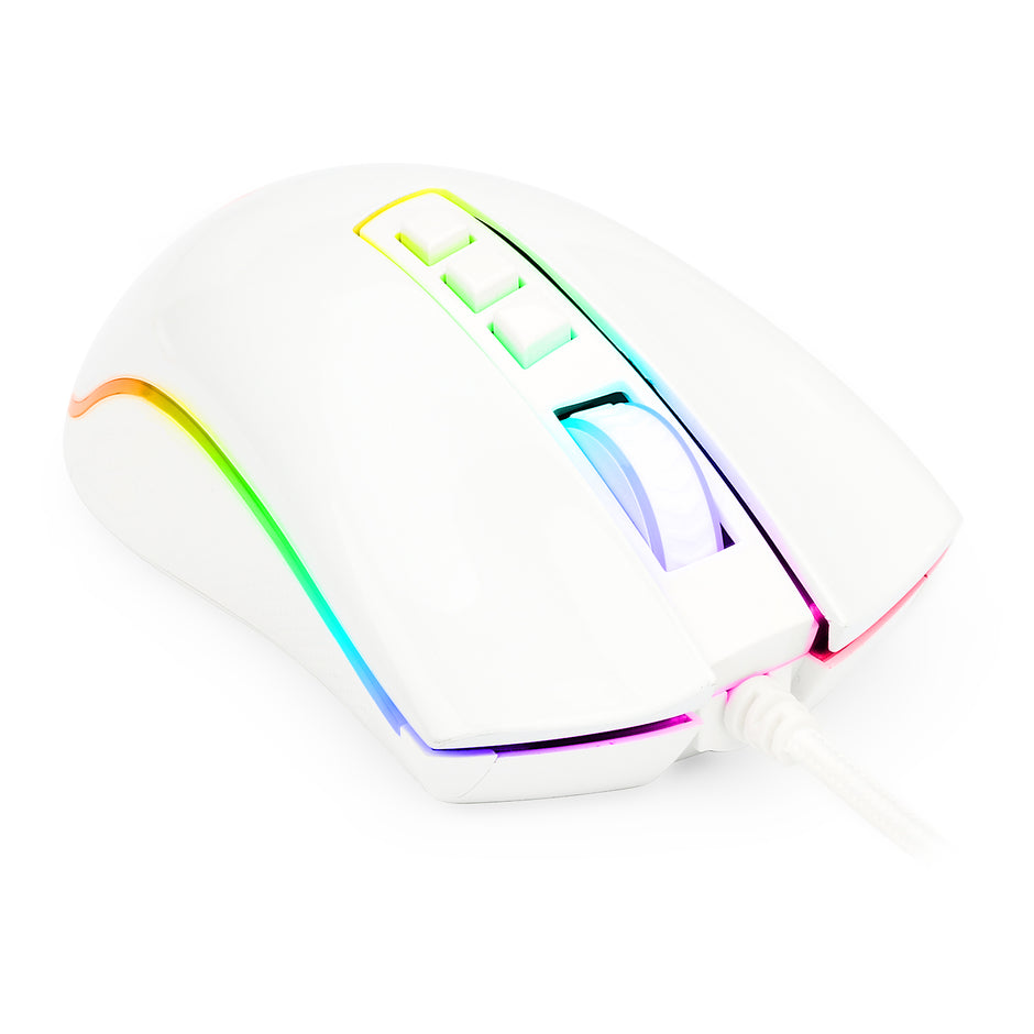 Mouse Gamer King Cobra 2 Lunar White M711w-fps Rgb Redragon — foto 2