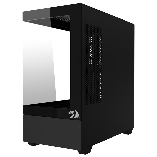 Gabinete Gamer Redragon Reflect Pro Preto Sem Fans Mid Tower — foto 1
