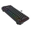 Teclado Gamer Redragon Ucal Pro RGB Preto 75% Switch Marrom com Knob de Volume — foto 4