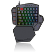 TECLADO MECÂNICO GAMER DITIX RGB PRETO SWITCH AZUL — foto 1