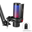 Microfone Gamer Redragon Fenris RGB Preto — foto 4