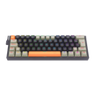 Teclado Mecânico Gamer Redragon Fizz RGB Laranja Preto e Cinza Switch Brown Marr — foto 4