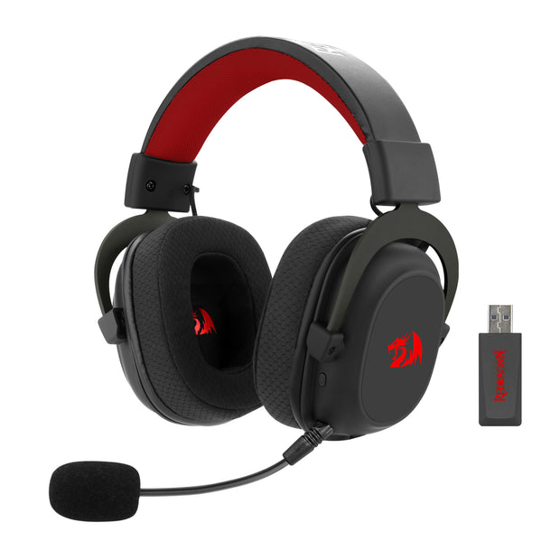 Headset Wireless Gamer Zeus Pro Preto — foto 1