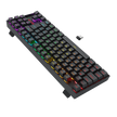 Teclado Gamer Redragon Kumara Elite Rainbow Preto USB Tipo-C Removível Switch Ma — foto 4