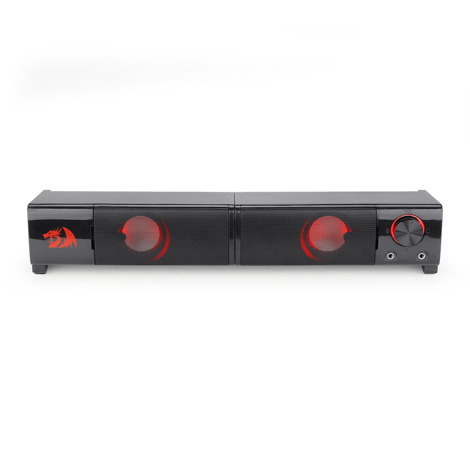 Caixas de Som e Soundbar Redragon Orpheus GS550 Estéreo 2.0 com LEDs Vermelhos — foto 3