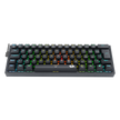 Teclado Mecânico Gamer Redragon Fizz Preto RGB Switch Red Vermelho PT-BR ABNT2 — foto 4