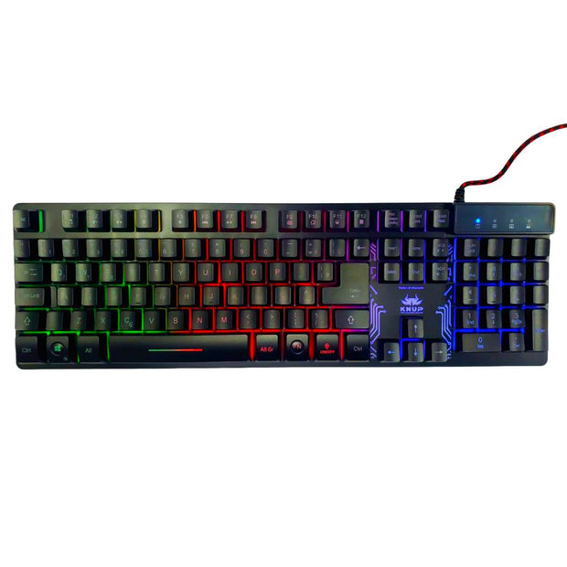Teclado Gamer Knup Kptm009 Qwerty Rgb Anti-ghosting — foto 1