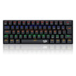 Teclado Mecânico Redragon Lakshmi Rainbow Preto Switch Brown Marrom PT-BR ABNT2 — foto 1