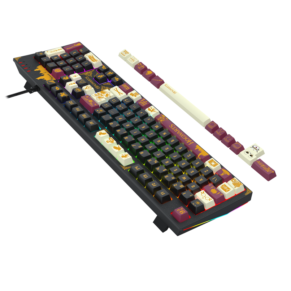 Teclado Mecânico Gamer Redragon Harry Potter Amsa Hogwart’s Special Edition RGB — foto 6