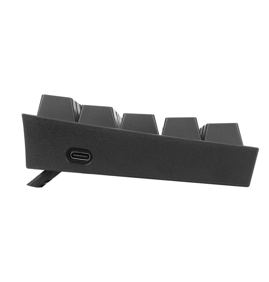 Teclado Mecânico Redragon Fizz Preto Rainbow Switch Brown Marrom PT-BR ABNT2 — foto 7