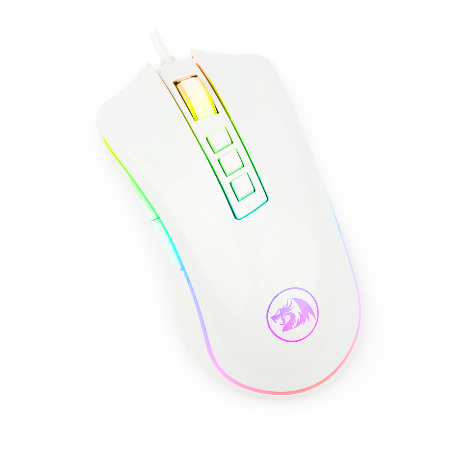 Mouse Gamer King Cobra 2 Lunar White M711w-fps Rgb Redragon — foto 8
