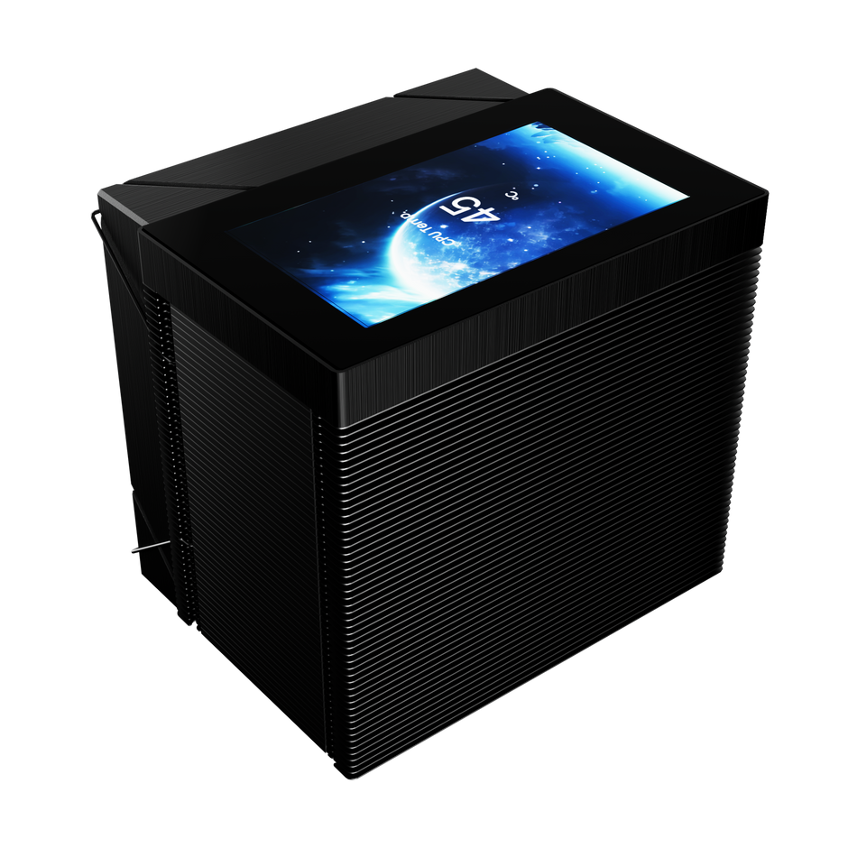 Air Cooler Gamdias Boreas M2-61L Preto com Tela 4.3” IPS LCD Customizável — foto 5