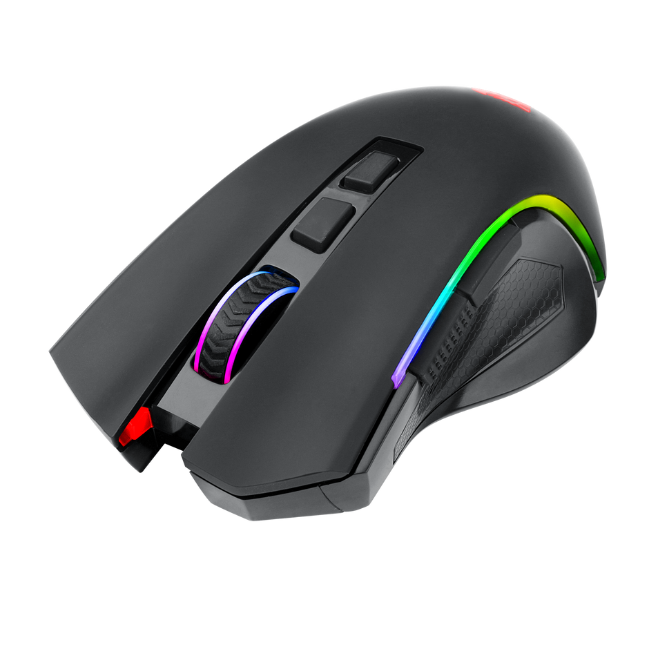 Mouse Gamer Redragon Griffin Pro RGB Preto PAW3212 4800DPI M602P-KS — foto 6