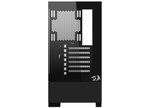 Gabinete Gamer Redragon Reflect Pro Preto Sem Fans Mid Tower — foto 2