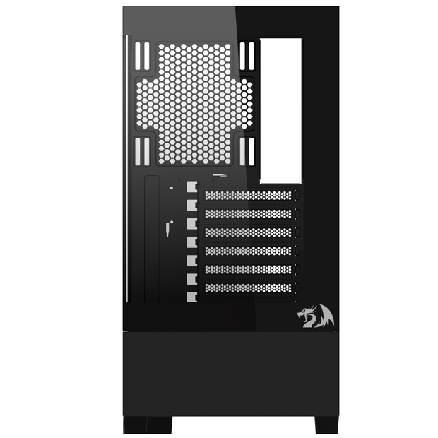 Gabinete Gamer Redragon Reflect Pro Preto Sem Fans Mid Tower — foto 2