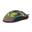 Mouse Gamer Redragon Harry Potter Cobra RGB Special Edition Hufflepuff Preto e A — foto 7