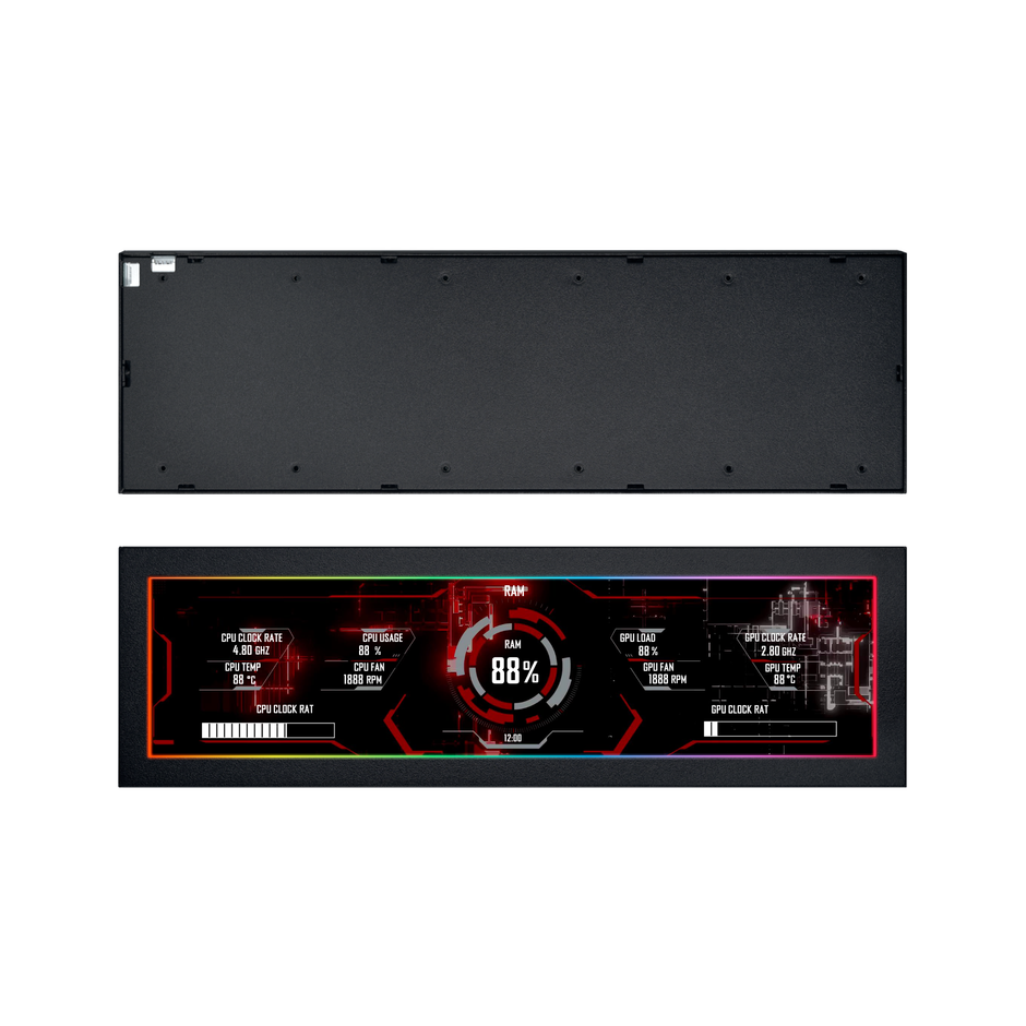 Tela 8.8 para Gabinete Lian Li Universal Screen Preto SM088X
