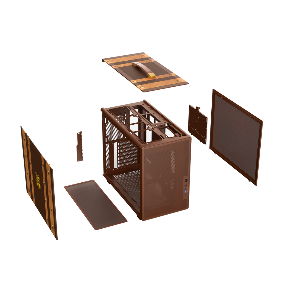 Redragon Gamer Magic Trunk Hp-945 Marrom - Marrom