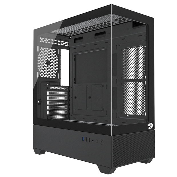 Gabinete Redragon Reflect Flow Preto - CA-606B