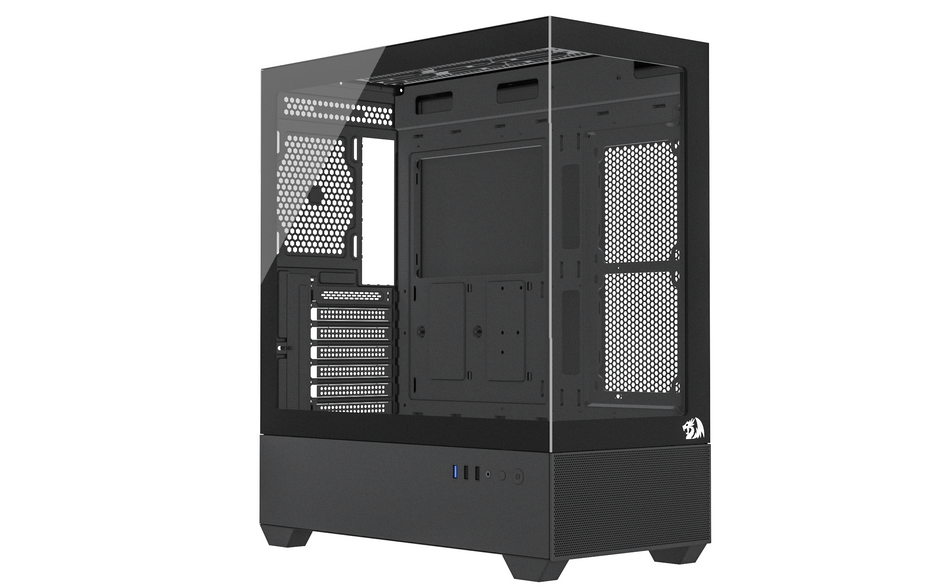 Gabinete Redragon Reflect Flow Preto - CA-606B