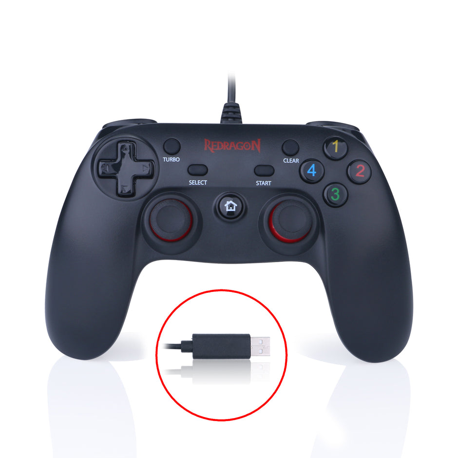 Controle Joystick Redragon Saturn G807 Preto