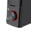 Redragon GS550 ORPHEUS PC Gaming Speakers, 2.0 canais estéreo desktop computador barra de som com tamanho compacto manob