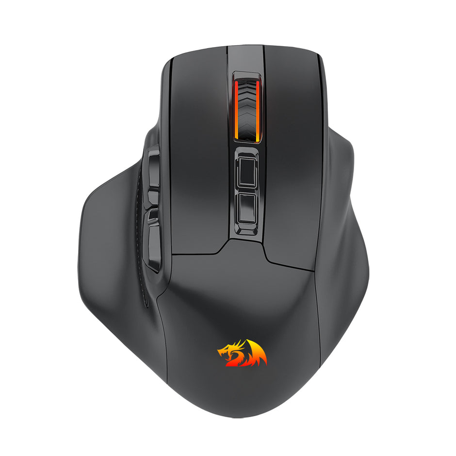 Mouse Gamer Redragon Bullseye Pro Rgb Sem Fio 26000dpi Preto