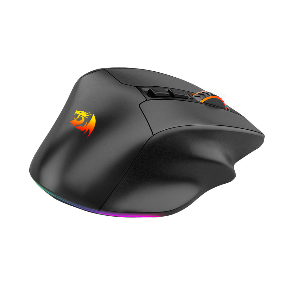 Mouse Gamer Redragon Bullseye Pro Rgb Sem Fio 26000dpi Preto