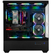 Gabinete Redragon Reflect Flow Preto - CA-606B