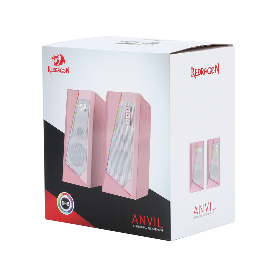 Caixa de Som Gamer Anvil GS520 Pink — foto 5
