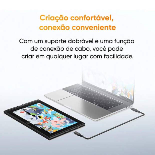 Mesa Digitalizadora Artist 12 (3rd Gen) Cinza — foto 2
