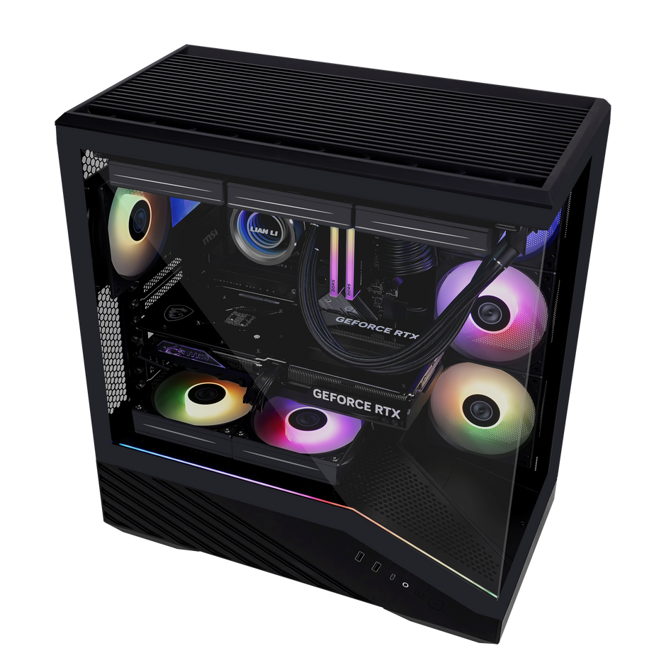 Gabinete Lian Li Vector V100X Black — foto 3