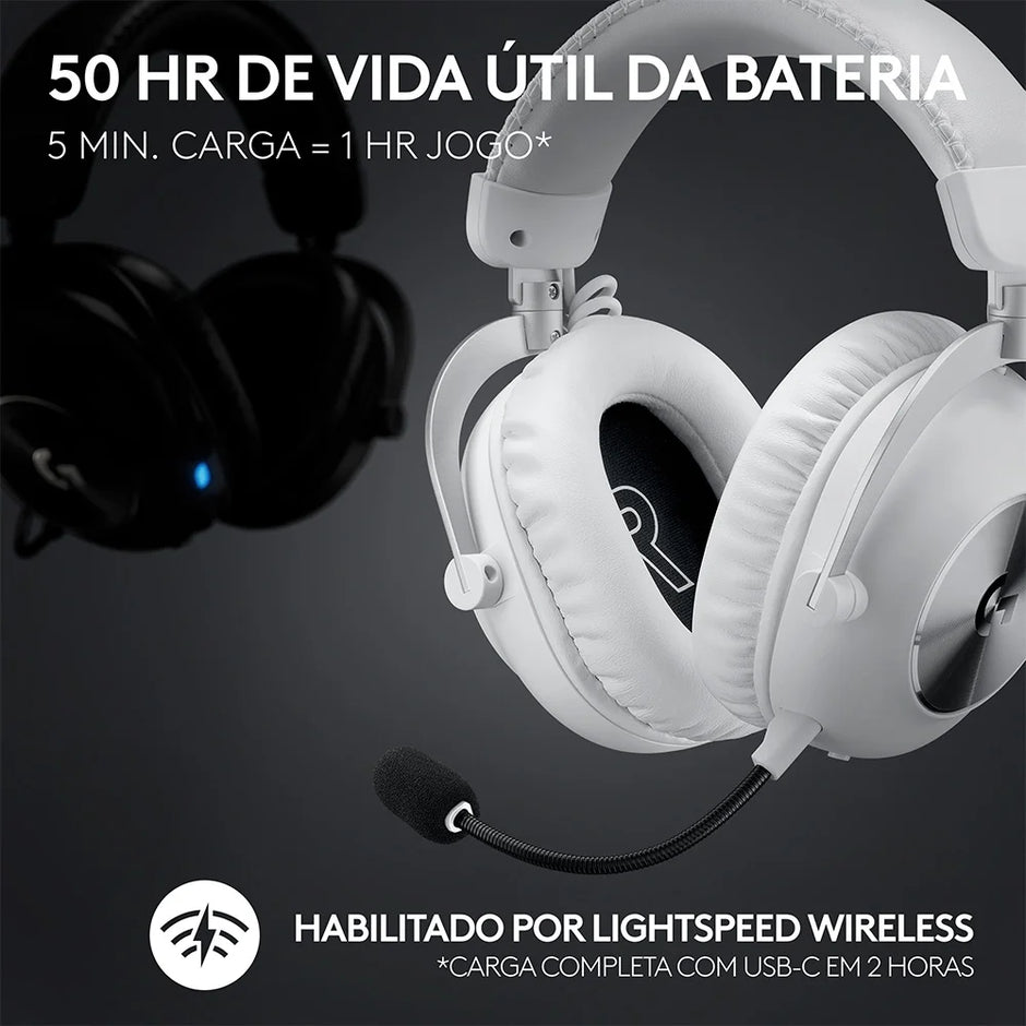 Headset G Pro X 2 Lightspeed Branco Logitech