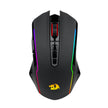 Mouse Gamer Redragon Nix Rgb Wireless Preto Preto - Preto